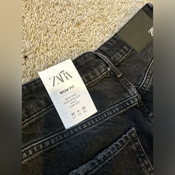 Zara Mom Fit Jeans size 6 NWT - Picture 4 of 4